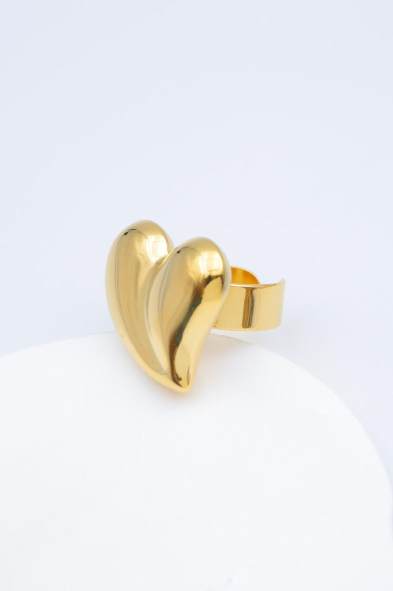 Bague en acier inoxydable ajustable - DORÉ