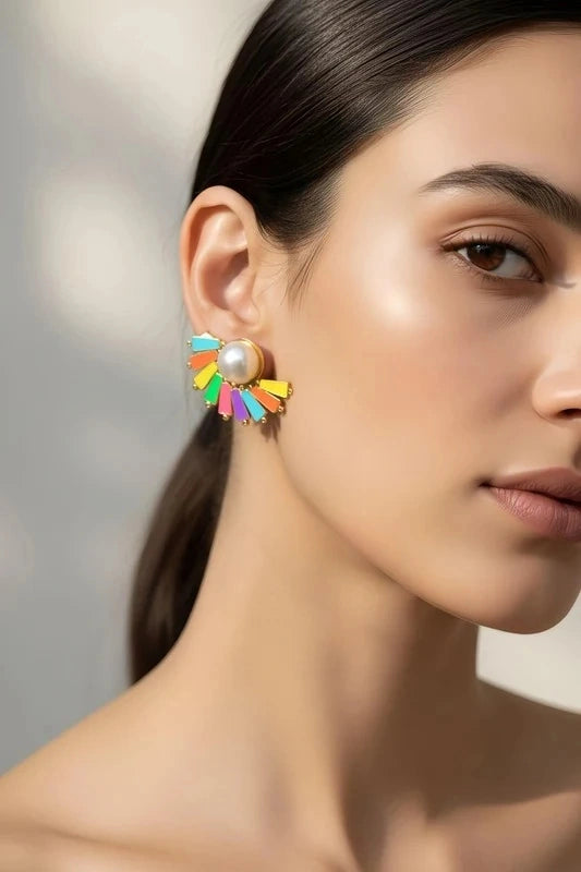 Boucles d’oreilles en acier inoxydable