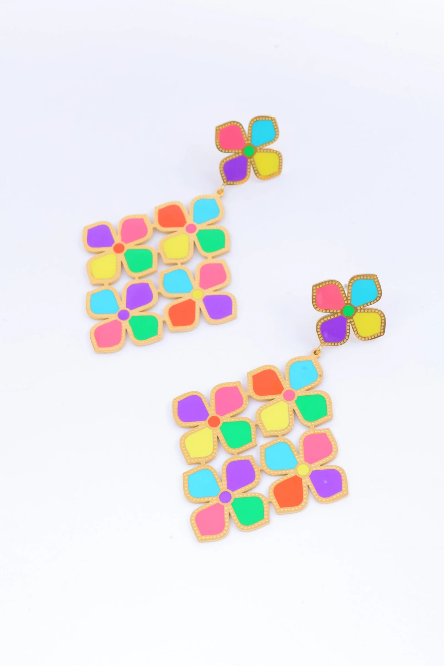 Boucles d’oreilles en acier inoxydable