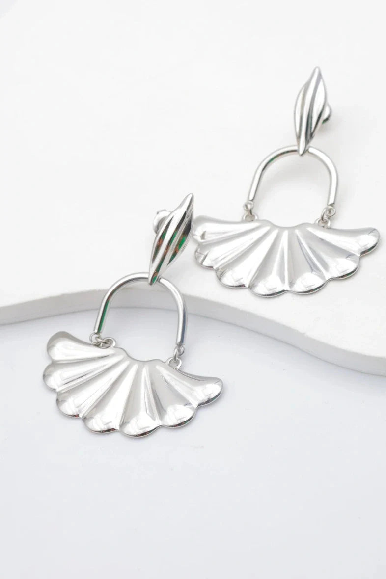 Boucles d’oreilles en acier inoxydable