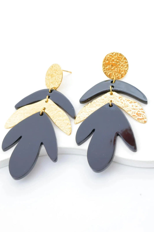 Boucles d’oreilles en acier inoxydable