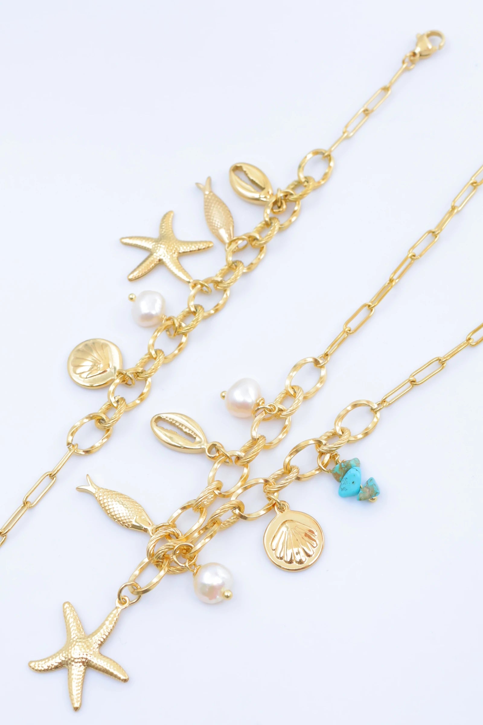 Parure de bijoux en acier inoxydable - DORÉ