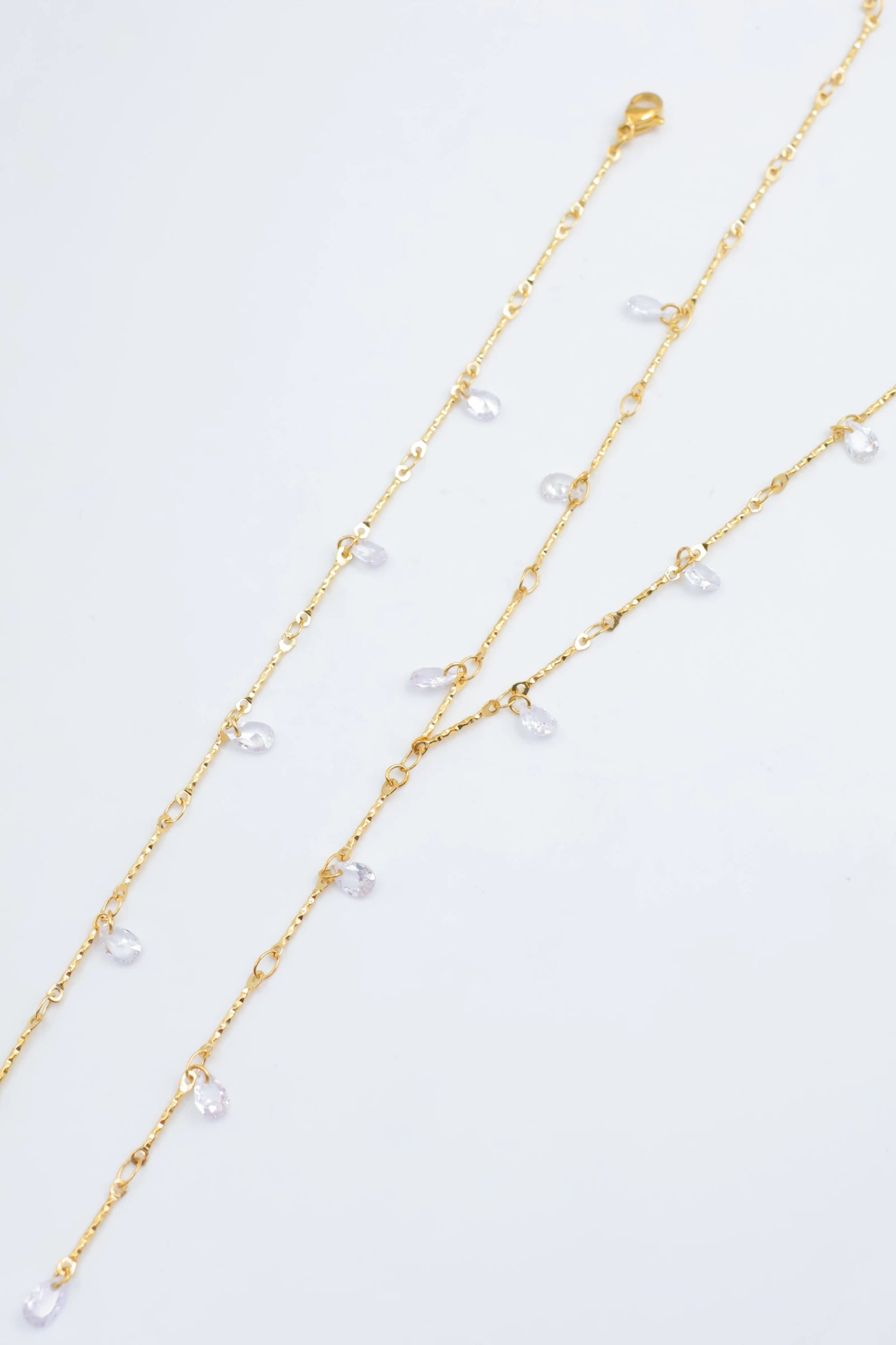 Parure de bijoux en acier inoxydable - DORÉ