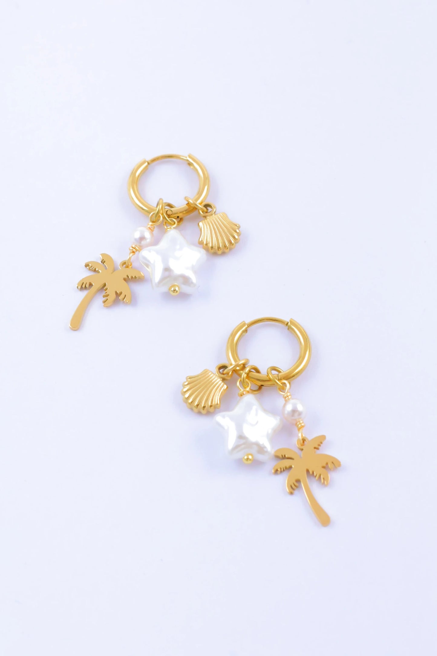 Boucles d’oreilles en acier inoxydable