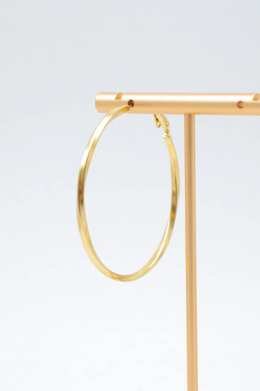 Boucles d’oreilles en acier inoxydable