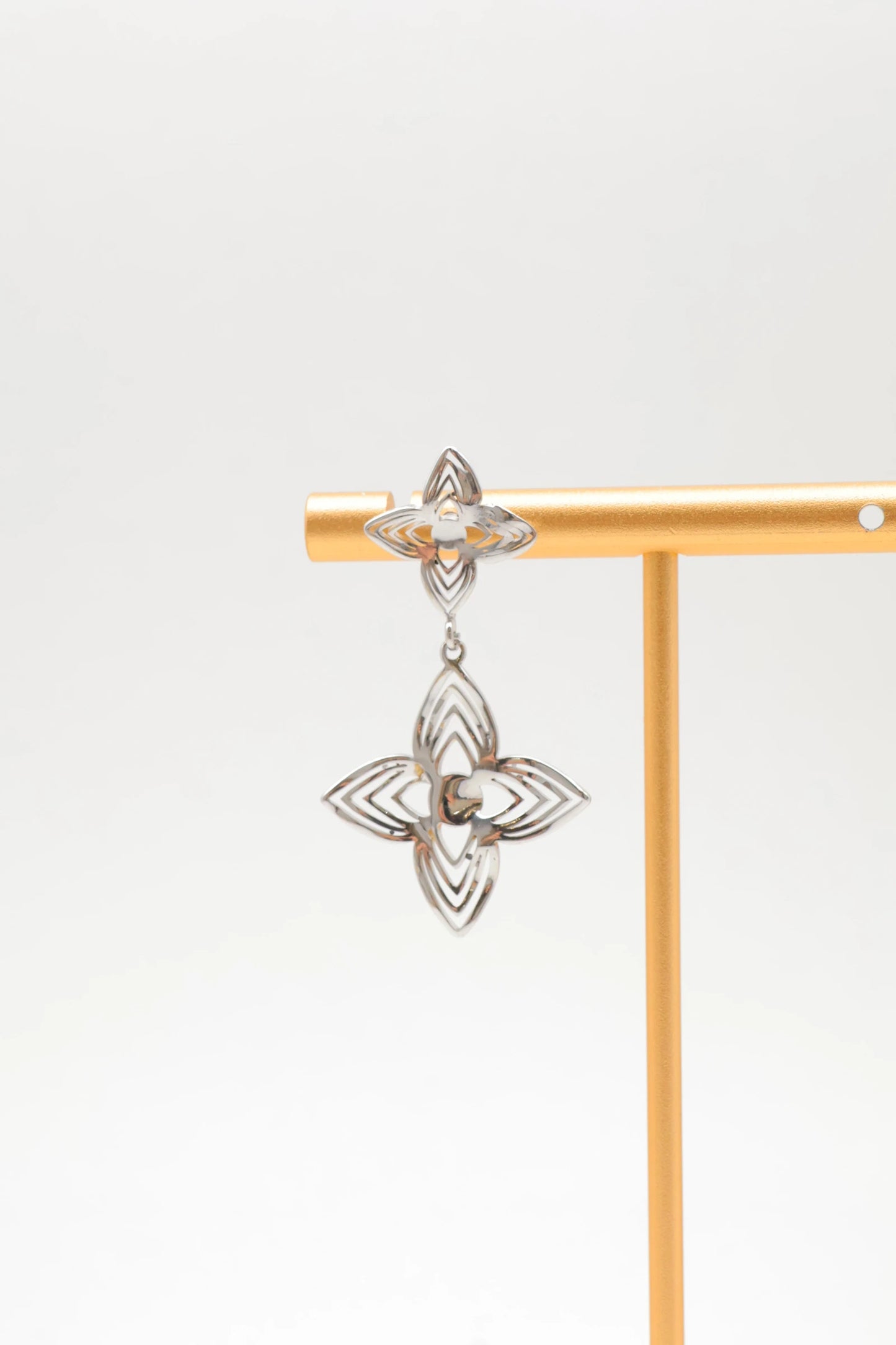 Boucles d’oreilles en acier inoxydable