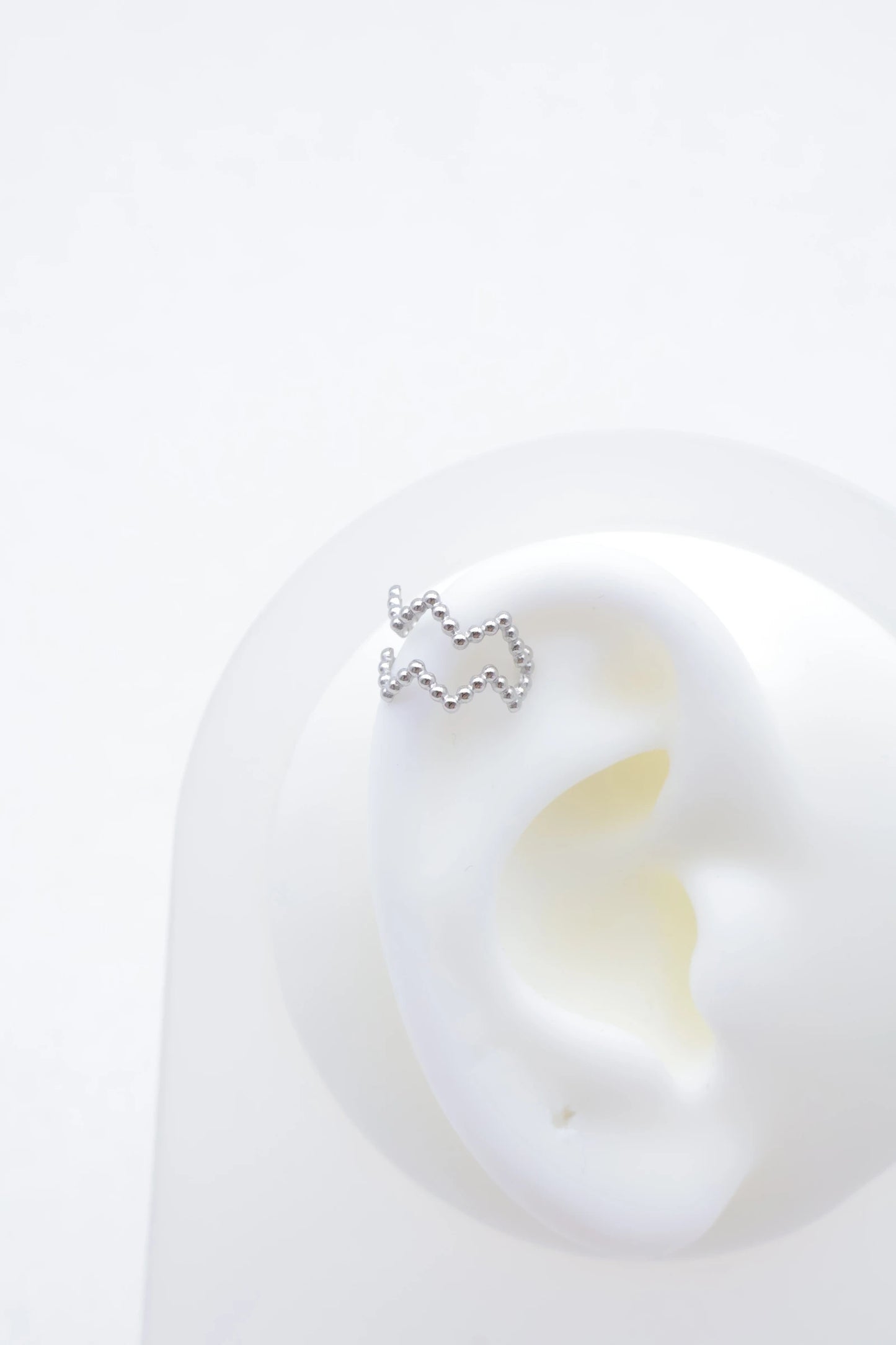 Boucles d’oreilles en acier inoxydable