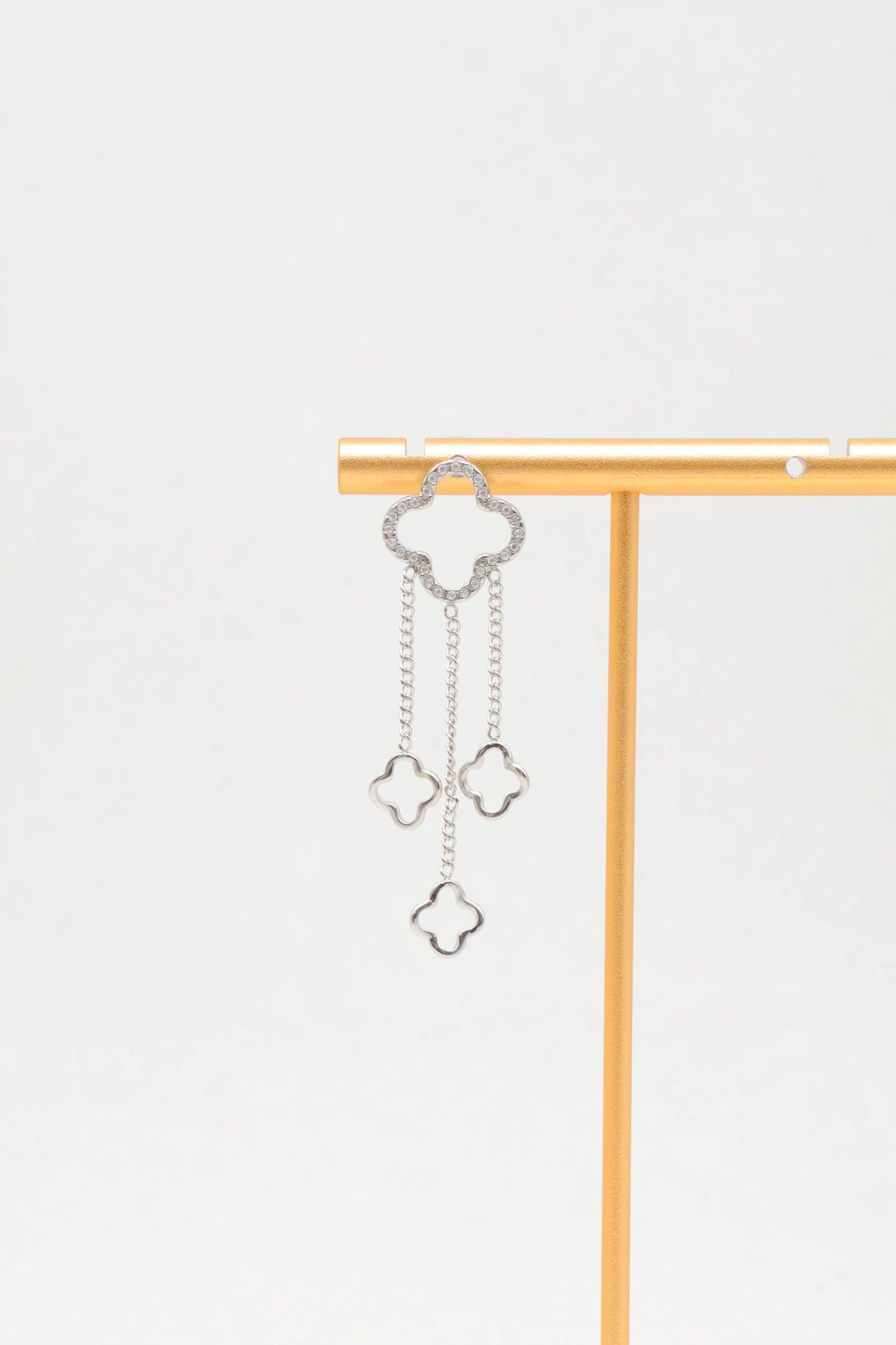 Boucles d’oreilles en acier inoxydable