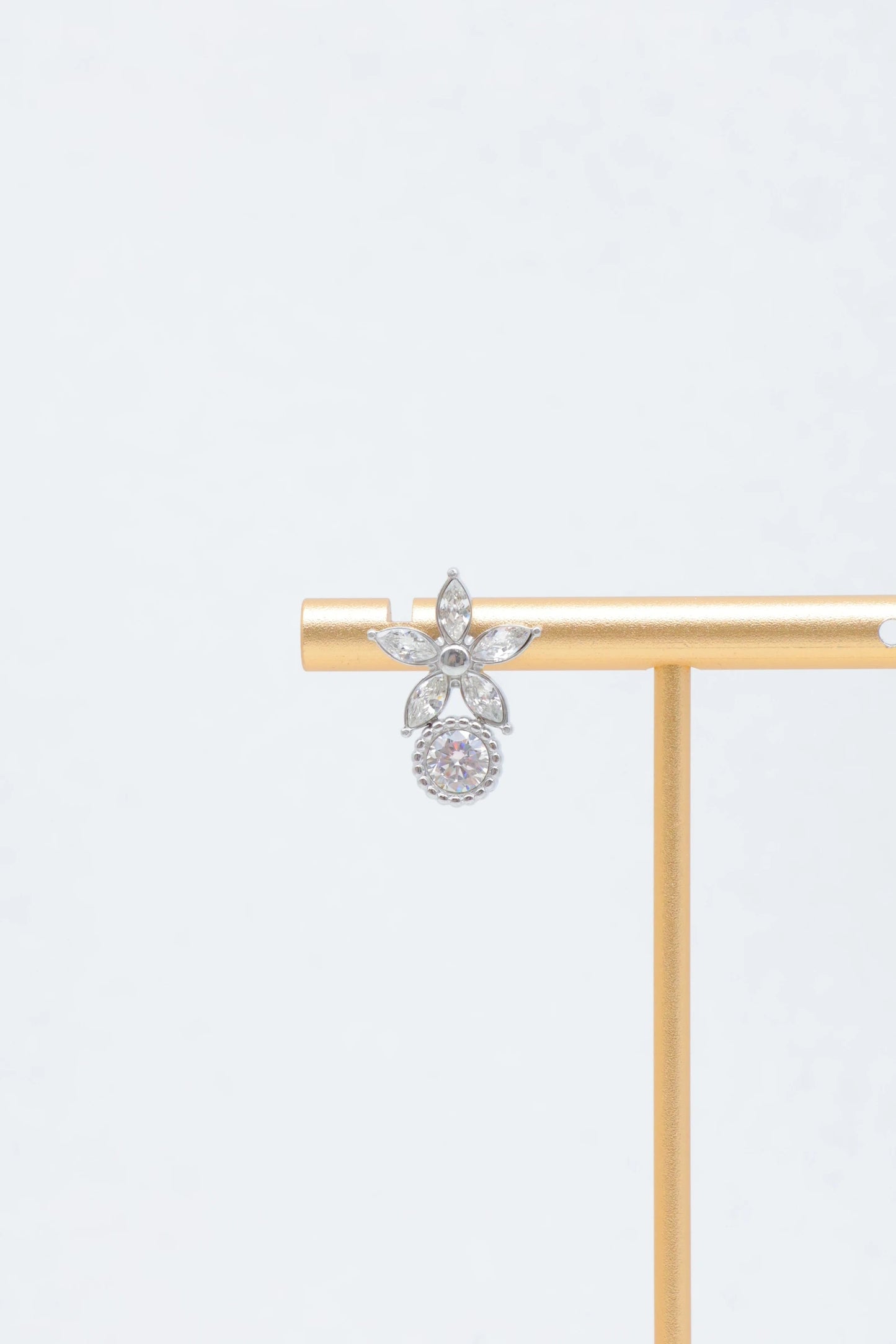 Boucles d’oreilles en acier inoxydable