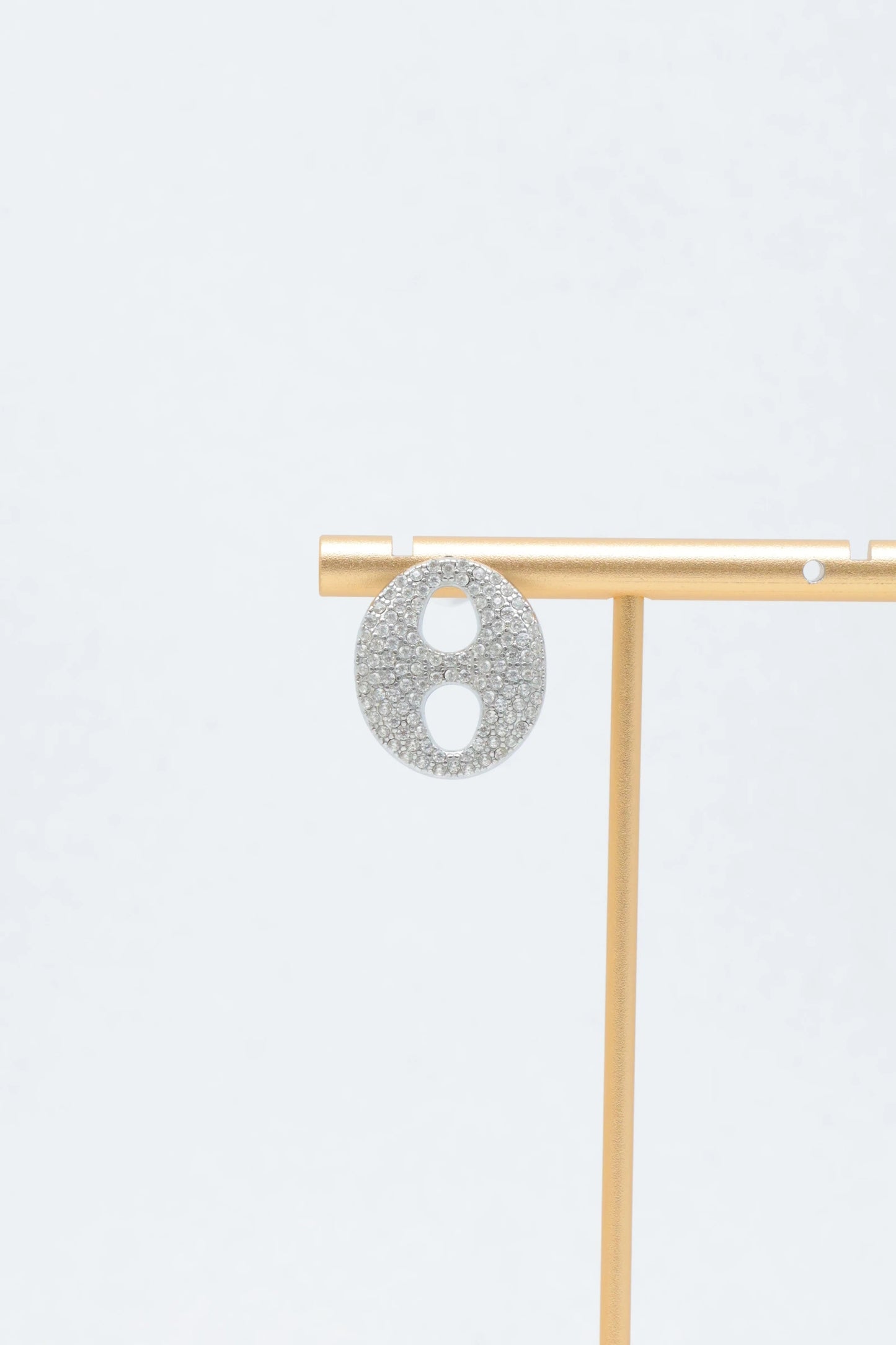 Boucles d’oreilles en acier inoxydable