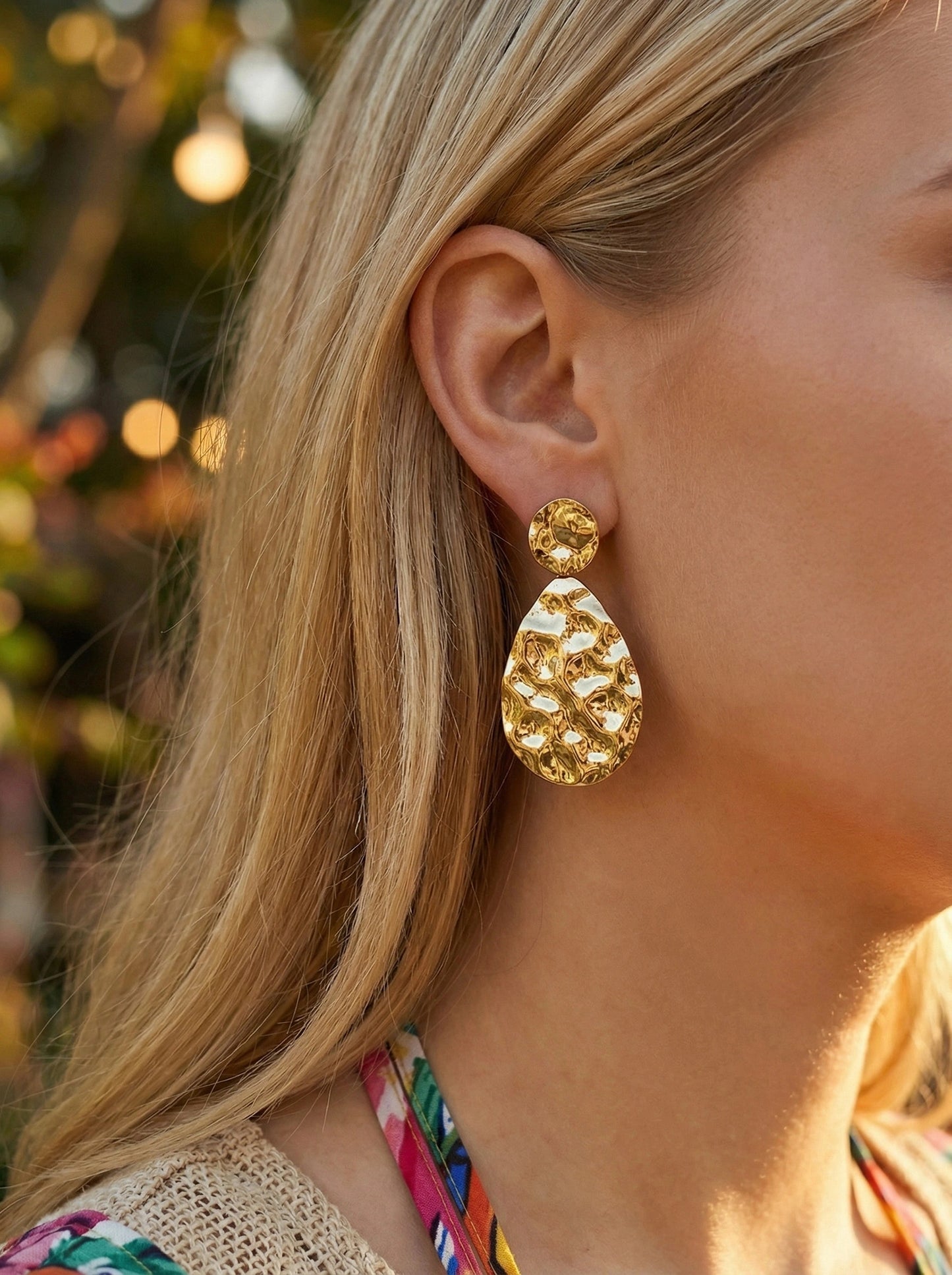 Boucles d’oreilles en acier inoxydable