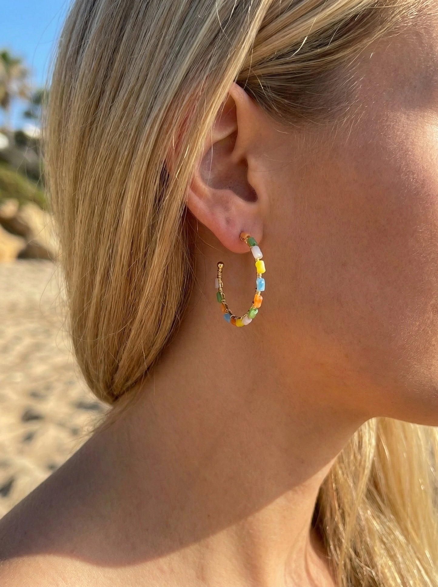 Boucles d’oreilles en acier inoxydable