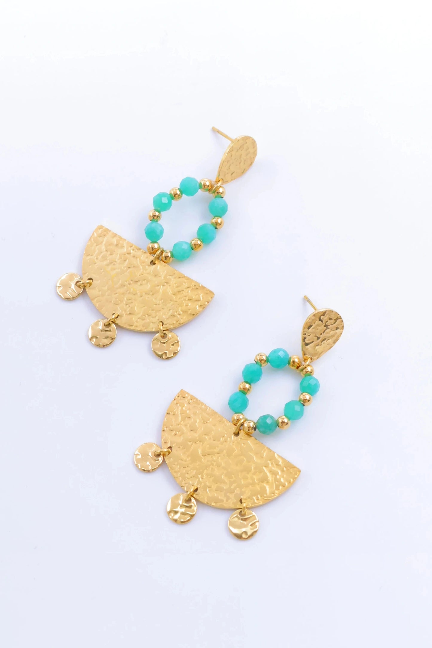Boucles d’oreilles en acier inoxydable