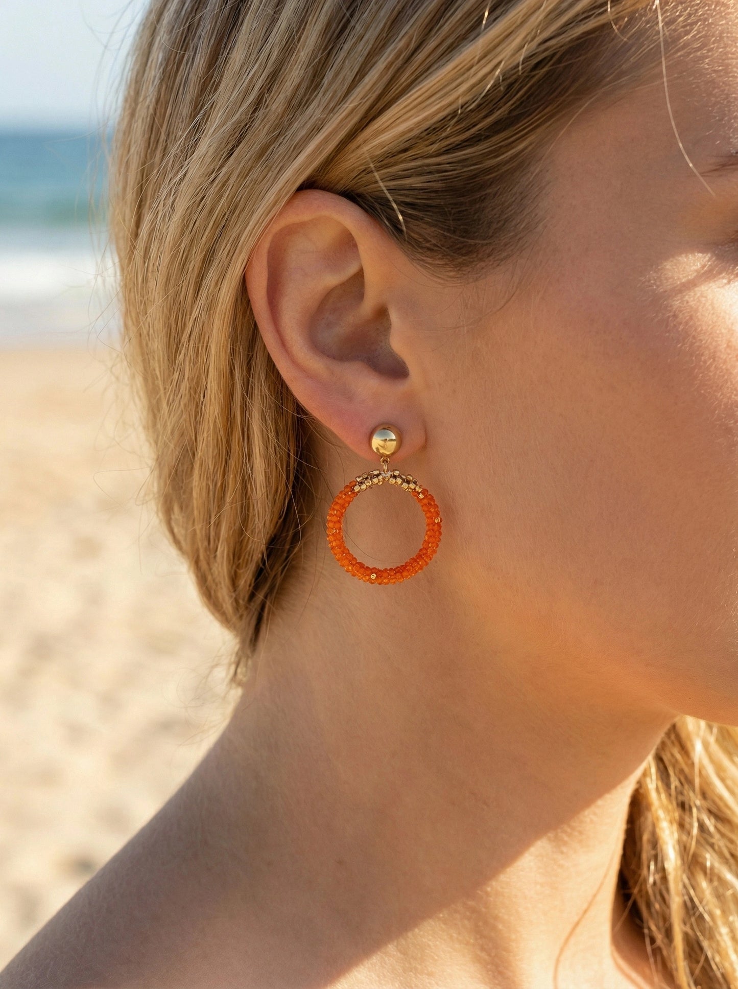 Boucles d’oreilles en acier inoxydable
