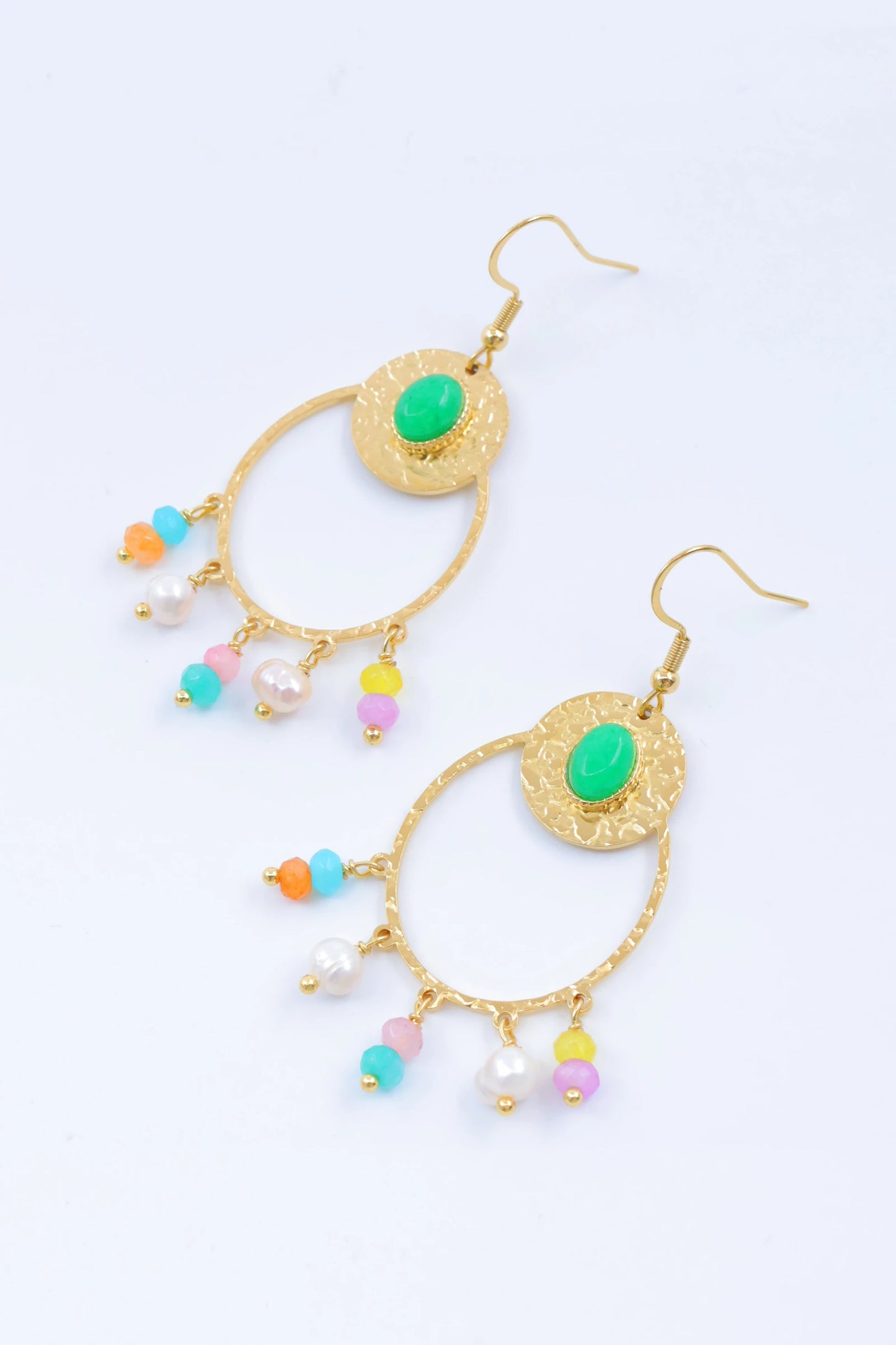 Boucles d’oreilles en acier inoxydable