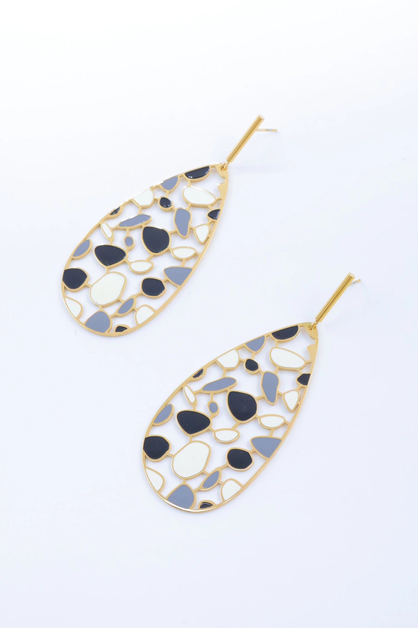 Boucles d’oreilles en acier inoxydable
