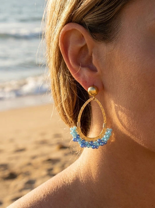 Boucles d’oreilles en acier inoxydable