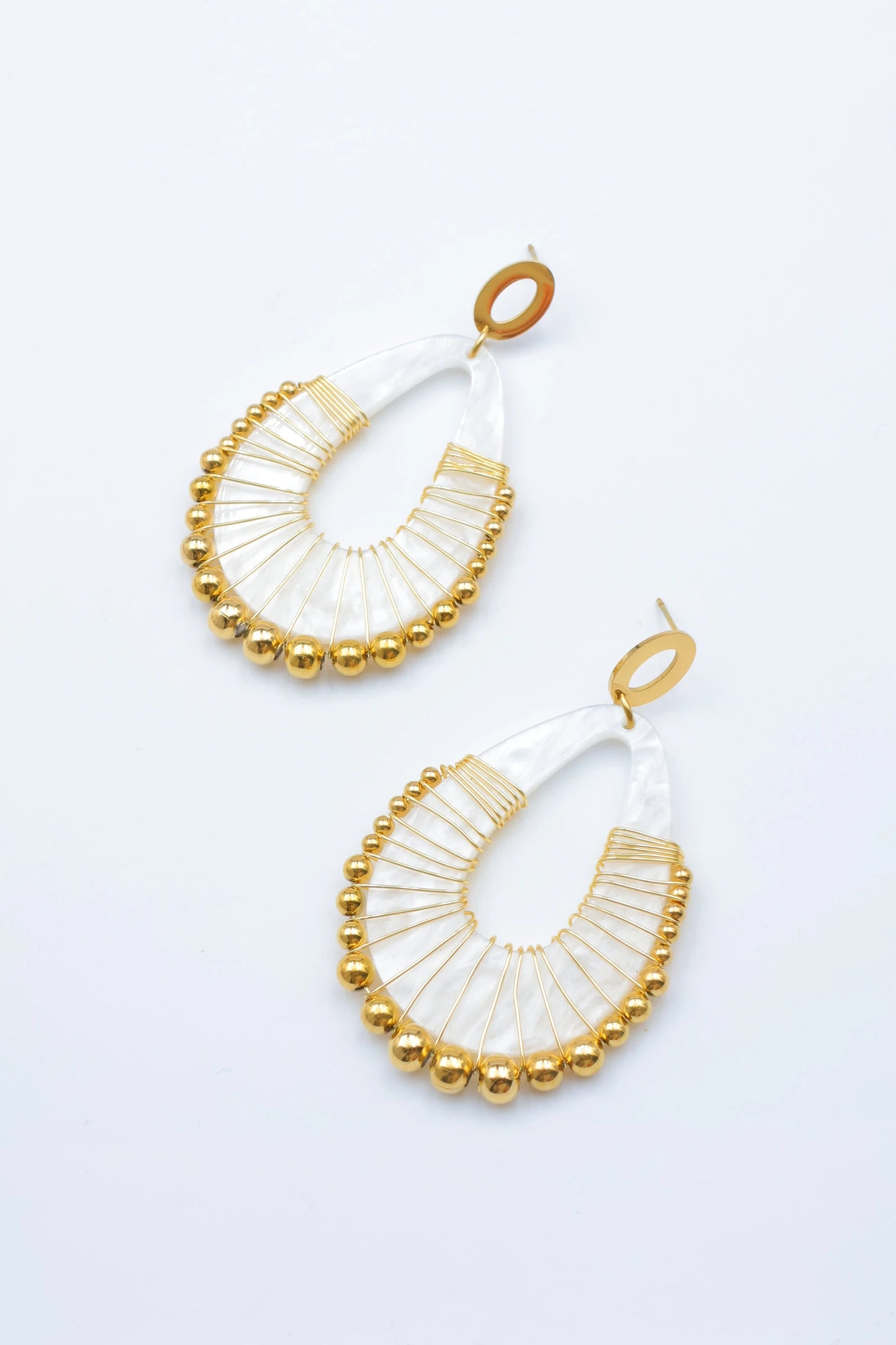 Boucles d’oreilles en acier inoxydable
