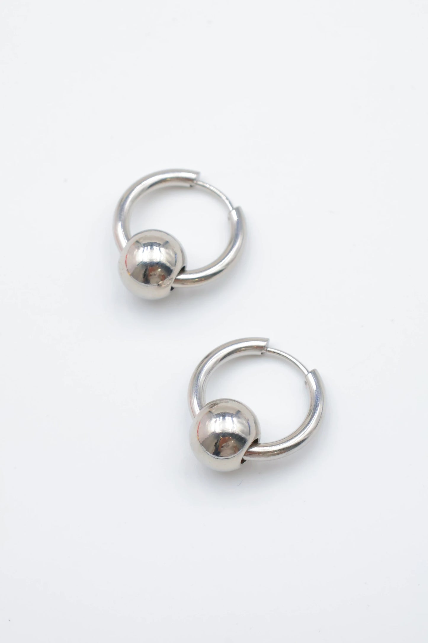 Boucles d’oreilles en acier inoxydable