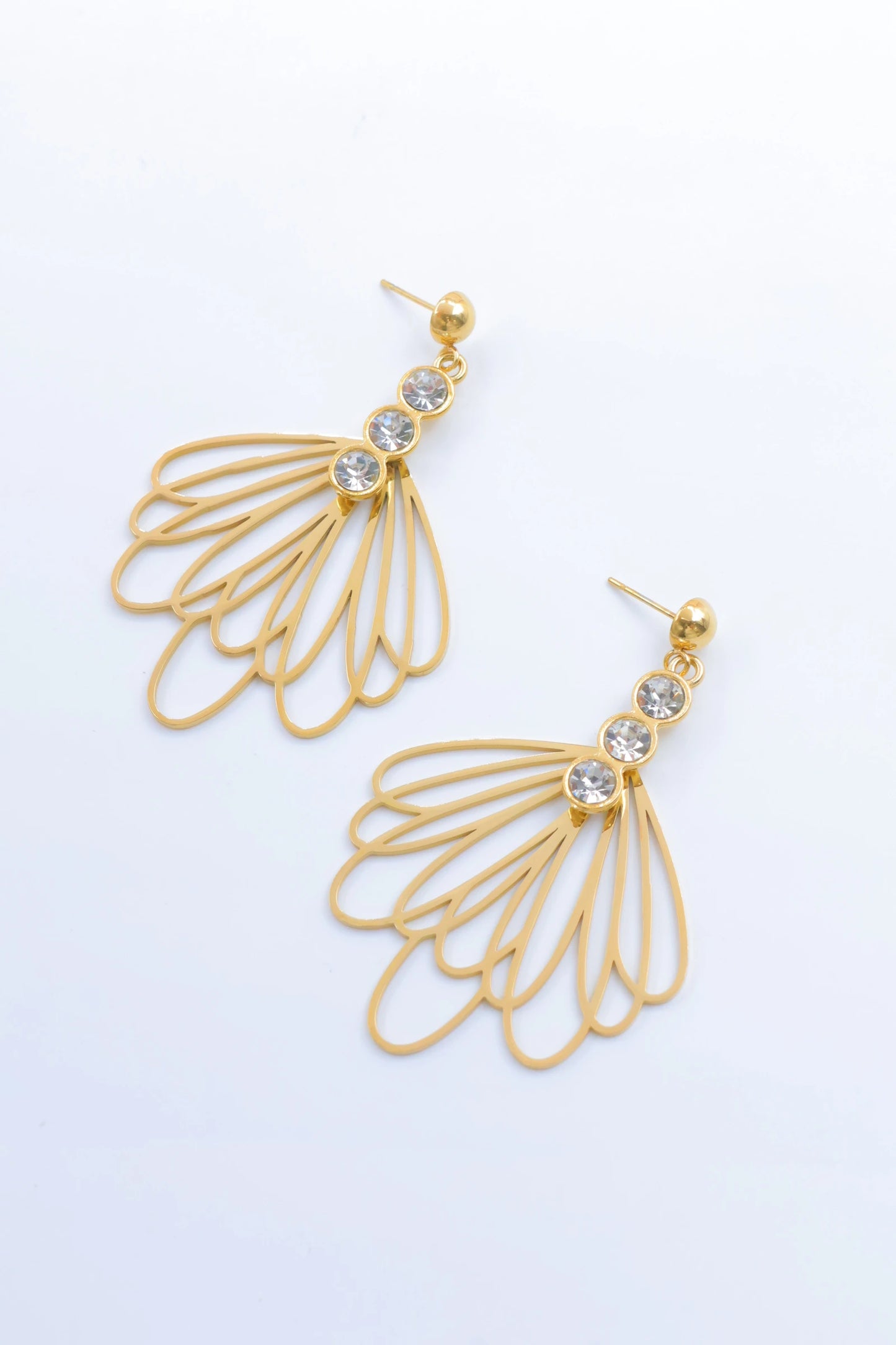 Boucles d’oreilles en acier inoxydable