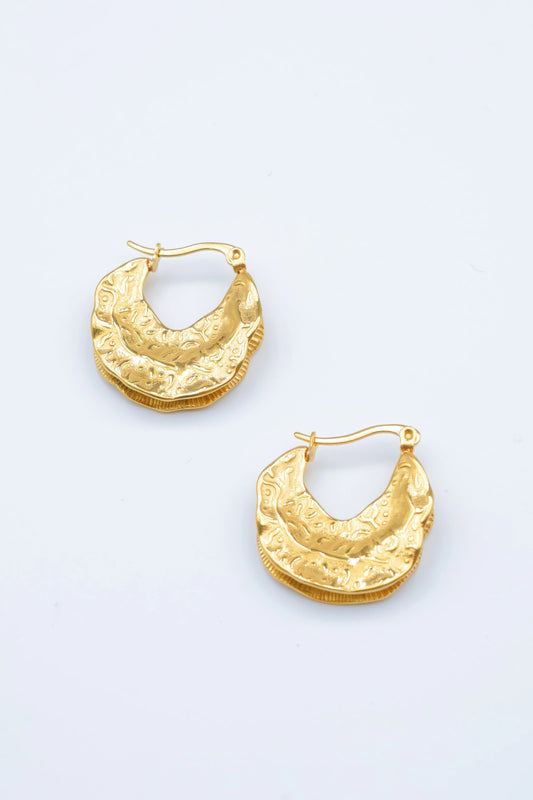 Boucles d’oreilles en acier inoxydable