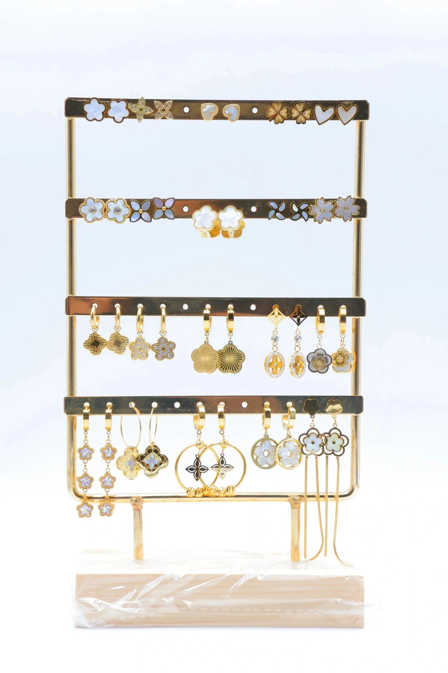Lots de bijoux avec présentoir