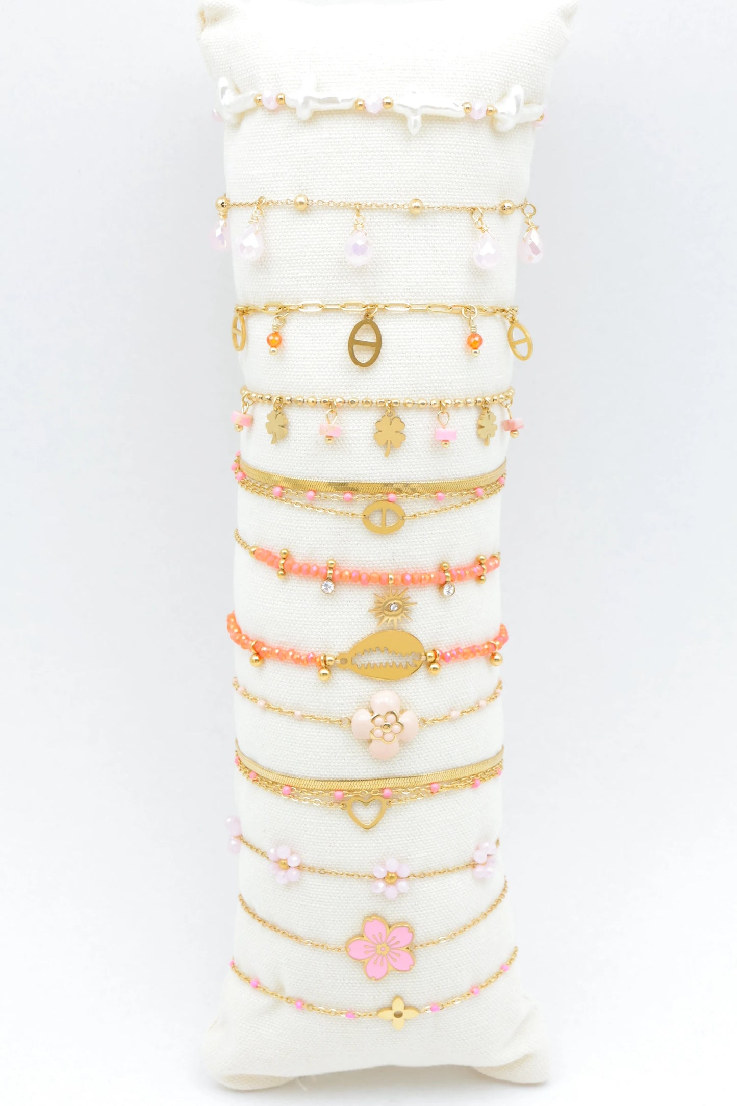 Lots de bijoux avec présentoir