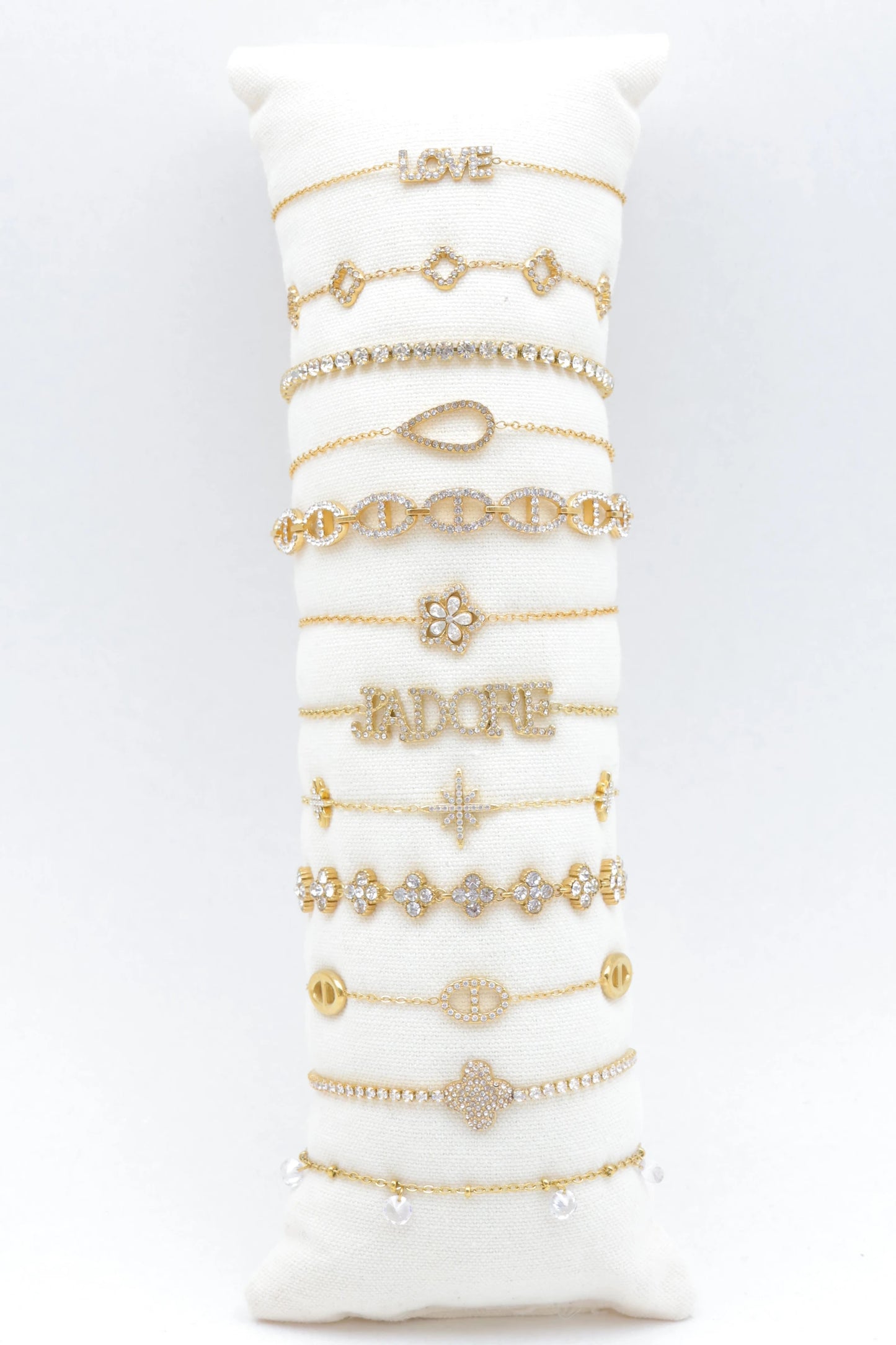 Lots de bijoux avec présentoir