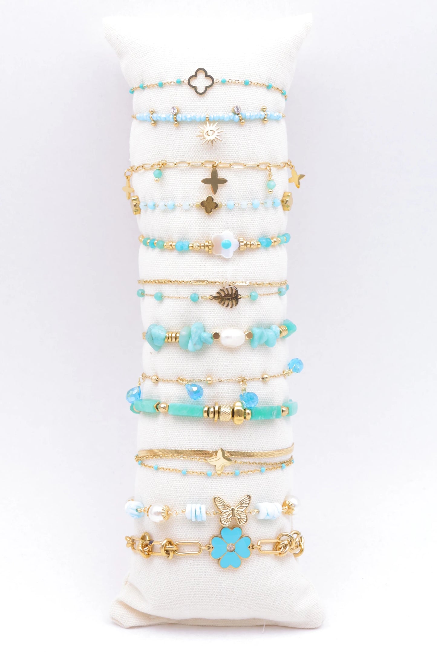 Lots de bijoux avec présentoir