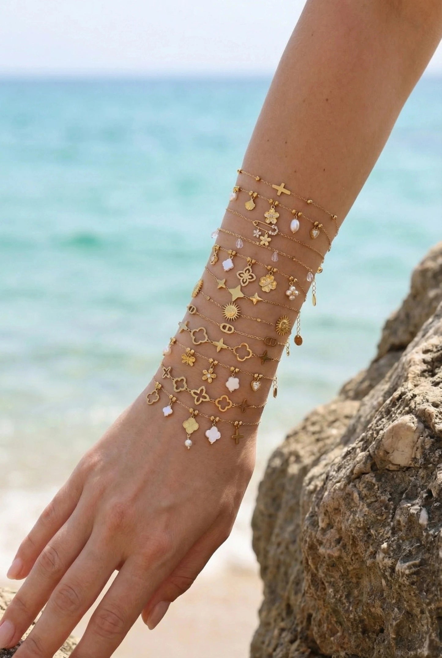 Lots de bijoux avec présentoir