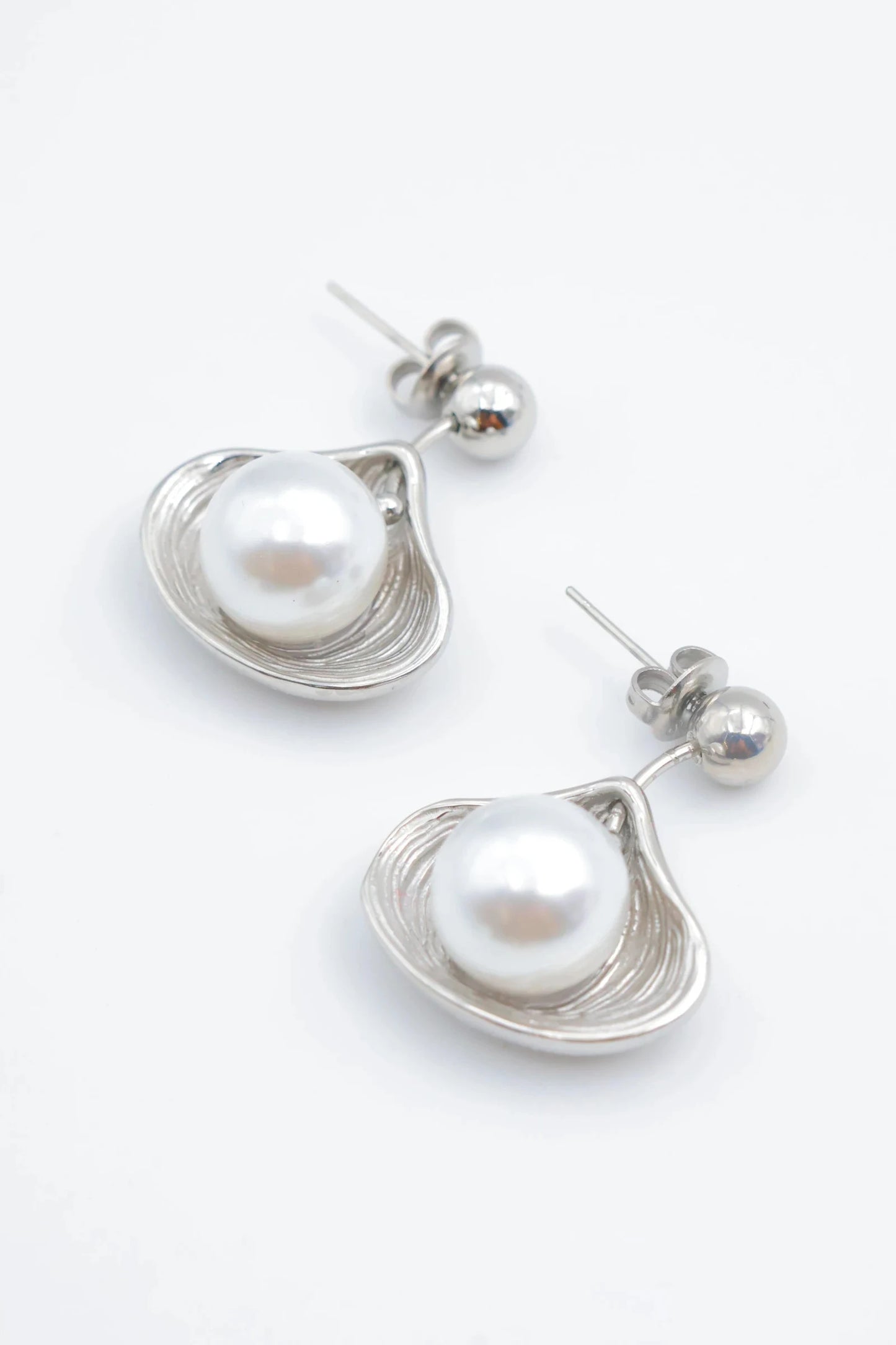 Boucles d’oreilles en acier inoxydable