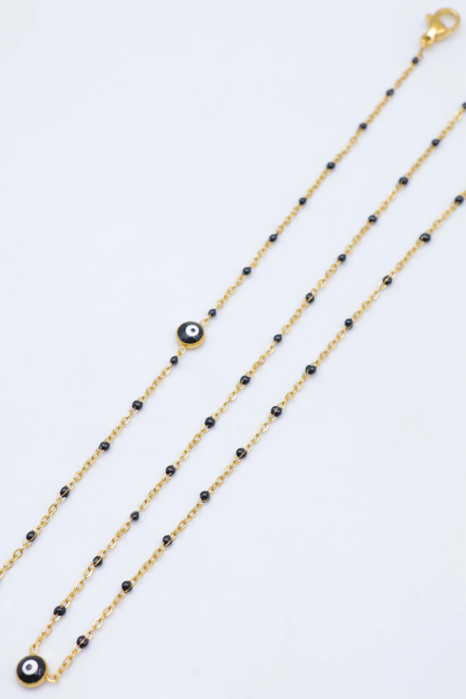 Parure de bijoux en acier inoxydable - NOIR