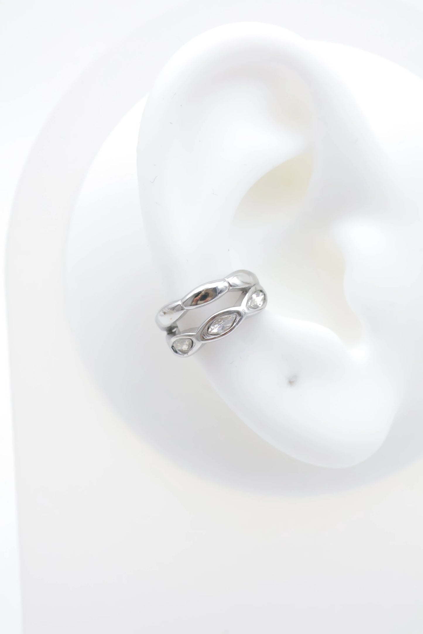 Boucles d’oreilles en acier inoxydable