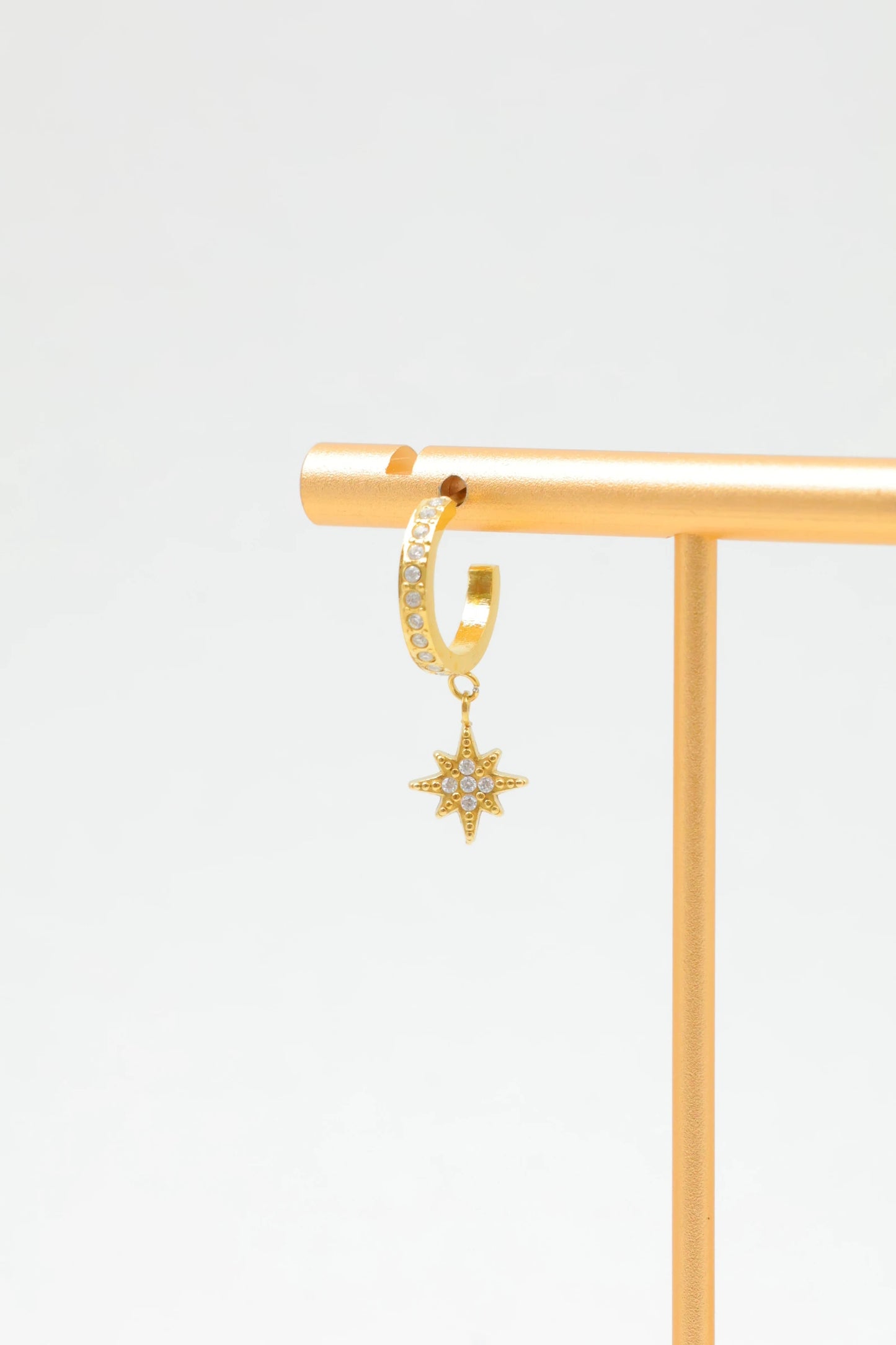 Boucles d’oreilles en acier inoxydable