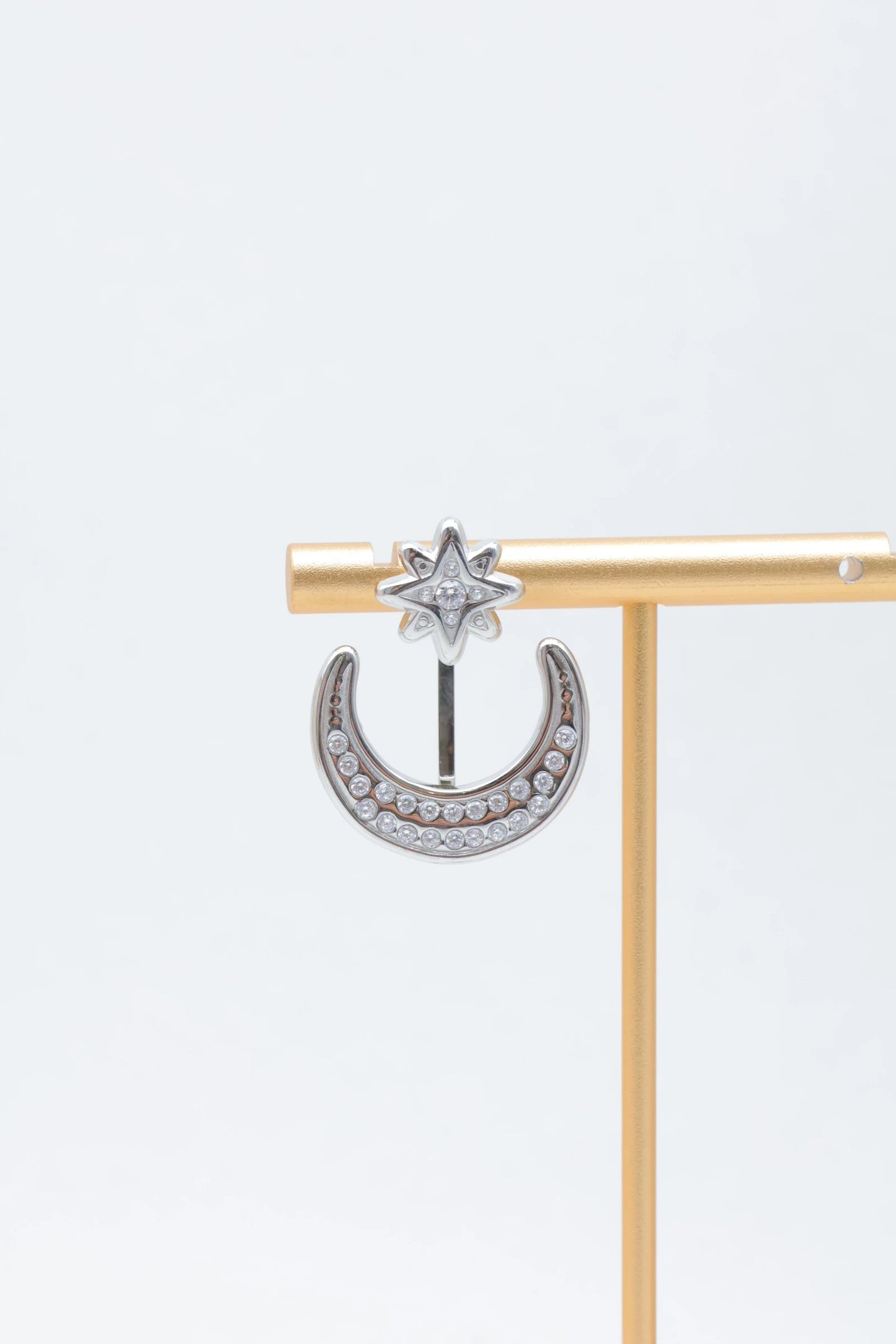 Boucles d’oreilles en acier inoxydable