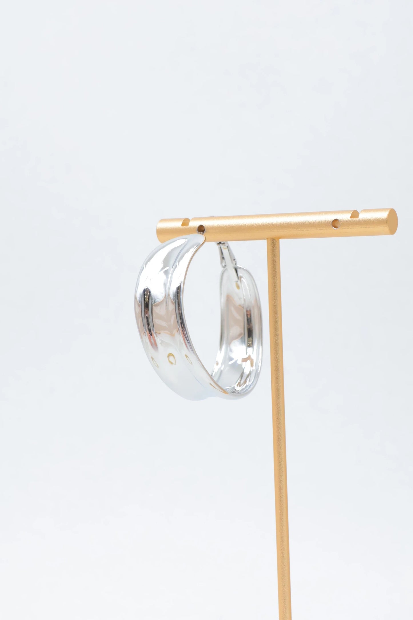 Boucles d’oreilles en acier inoxydable