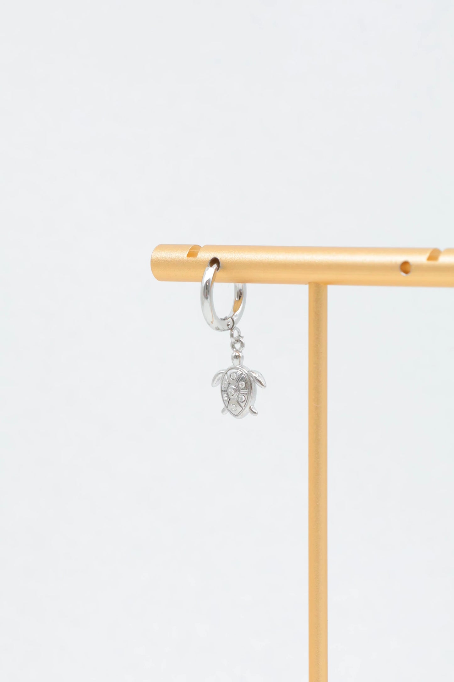 Boucles d’oreilles en acier inoxydable