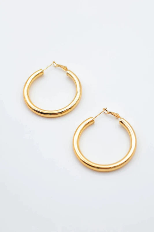 Boucles d’oreilles en acier inoxydable