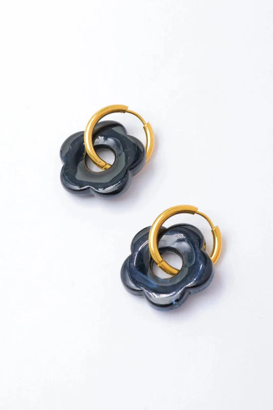 Boucles d’oreilles en acier inoxydable