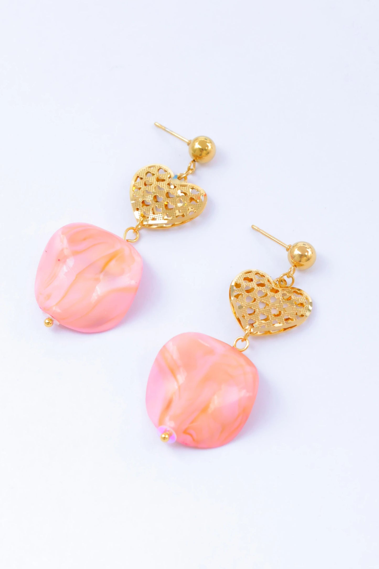 Boucles d’oreilles en acier inoxydable