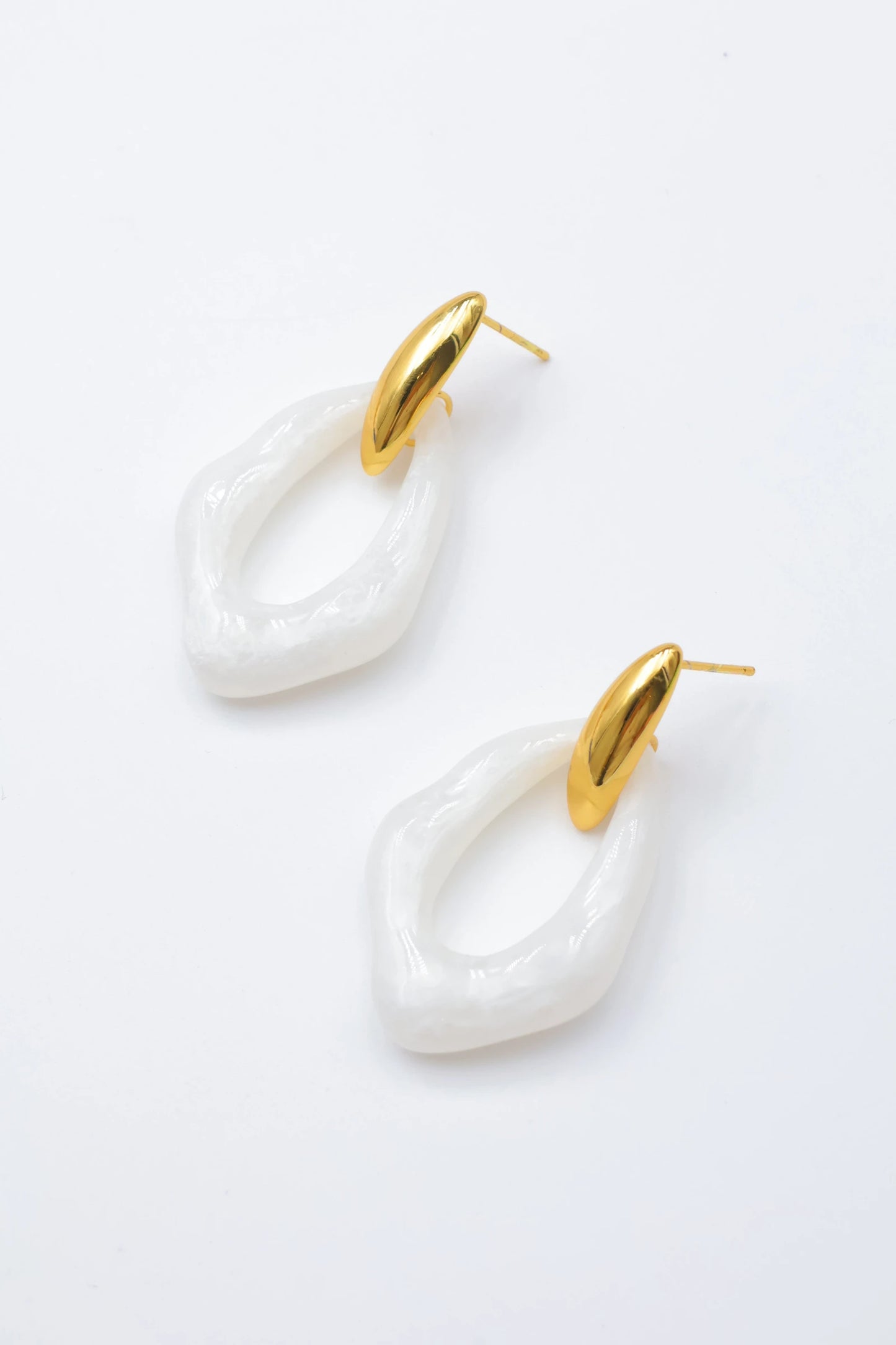 Boucles d’oreilles en acier inoxydable