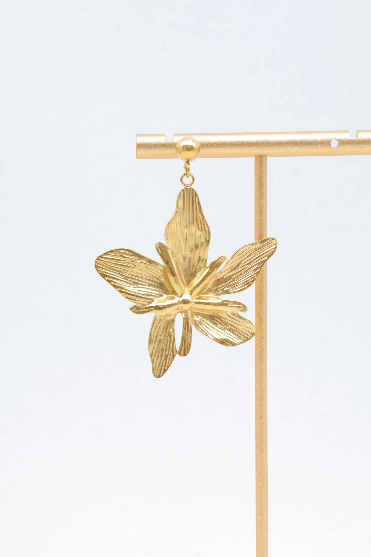 Boucles d’oreilles en acier inoxydable