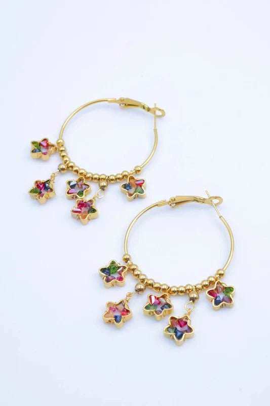 Boucles d’oreilles en acier inoxydable