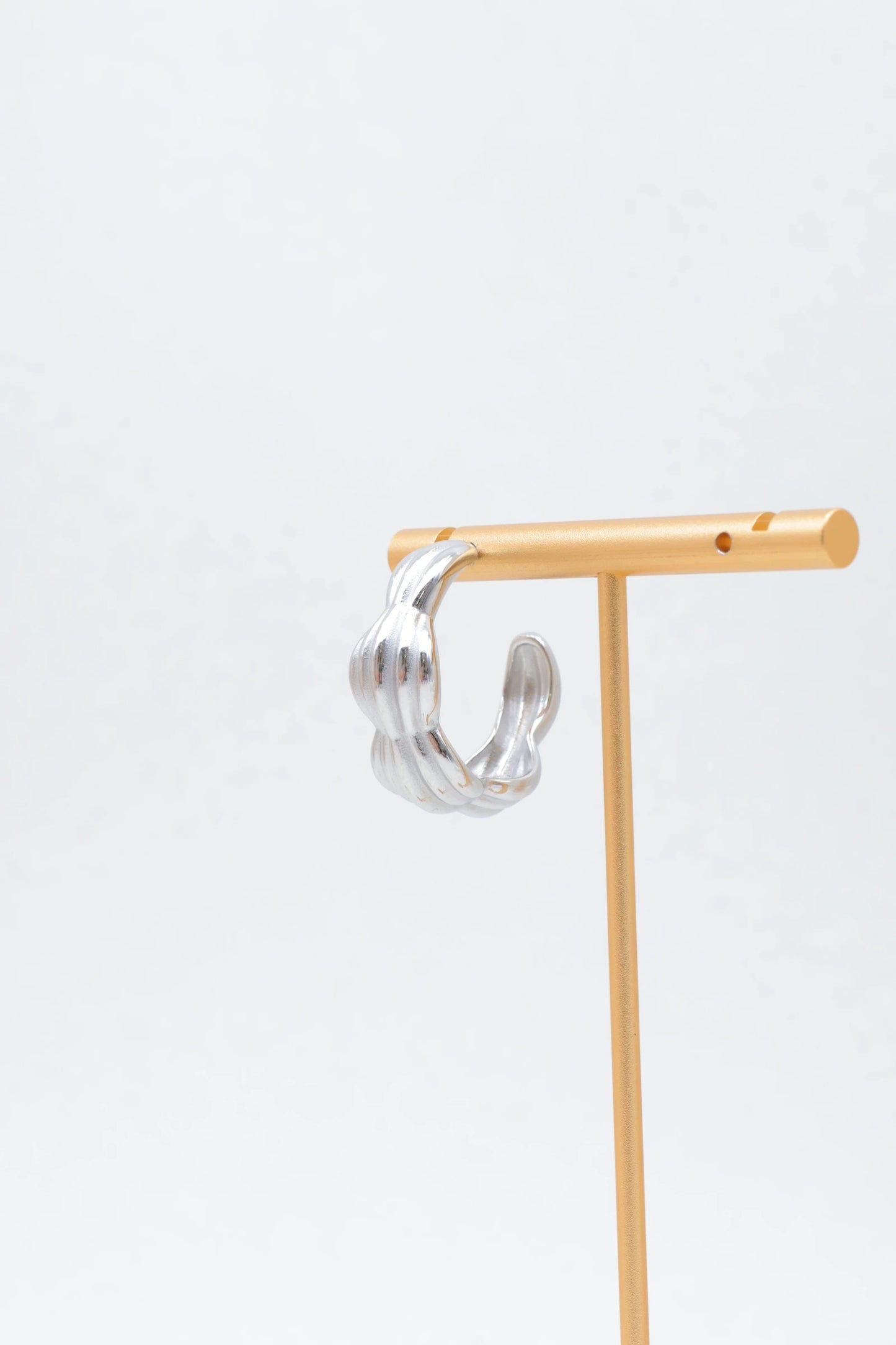Boucles d’oreilles en acier inoxydable