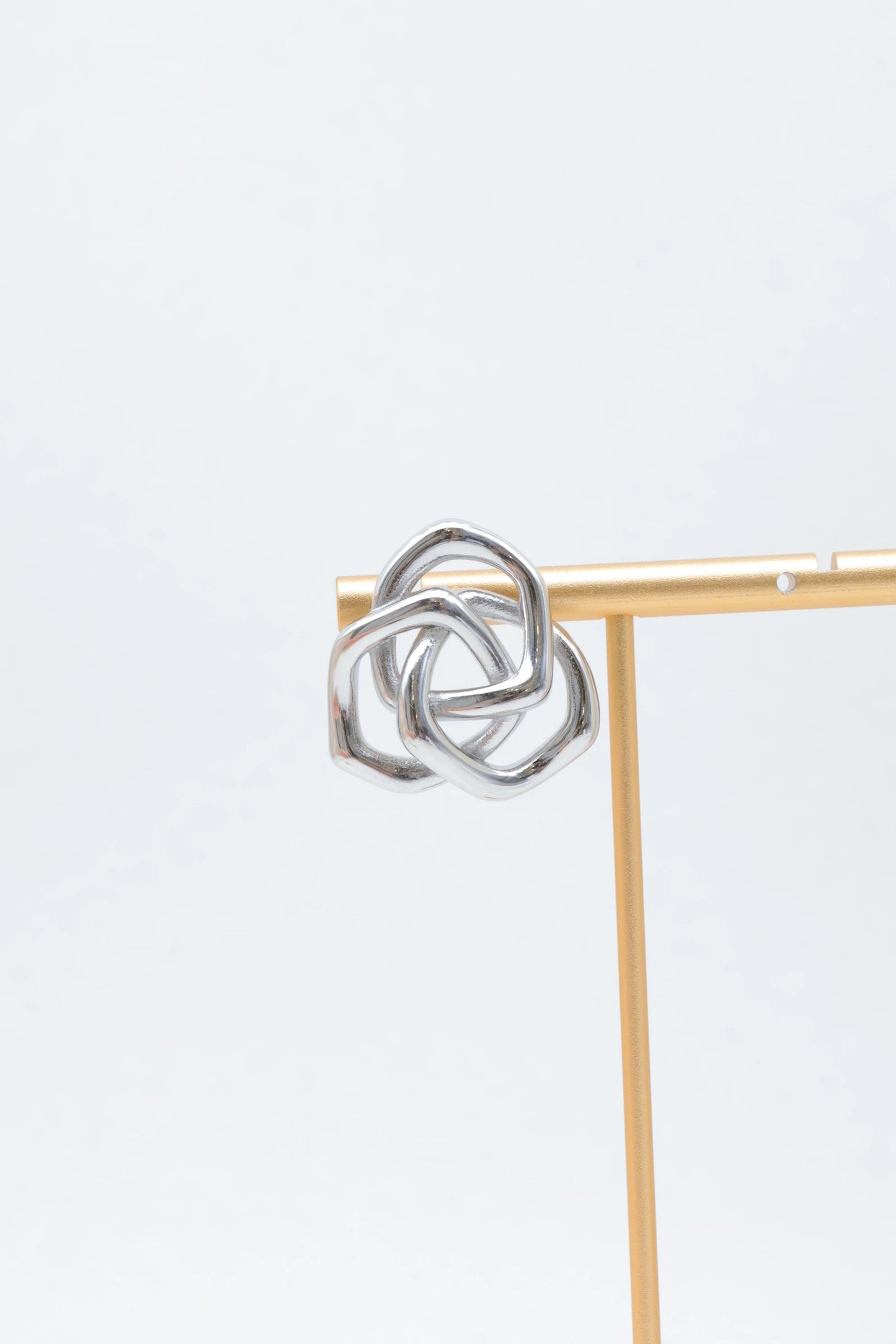 Boucles d’oreilles en acier inoxydable