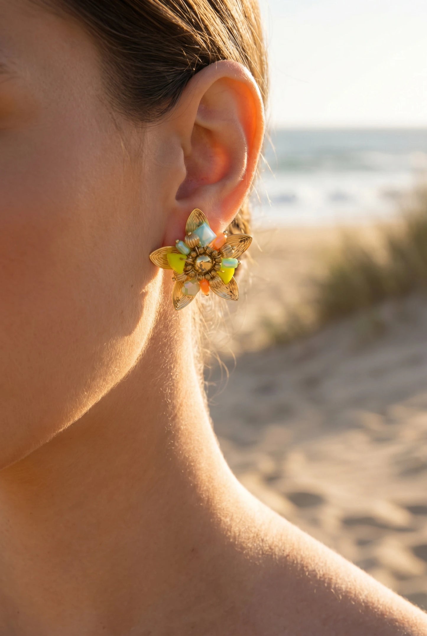 Boucles d’oreilles en acier inoxydable