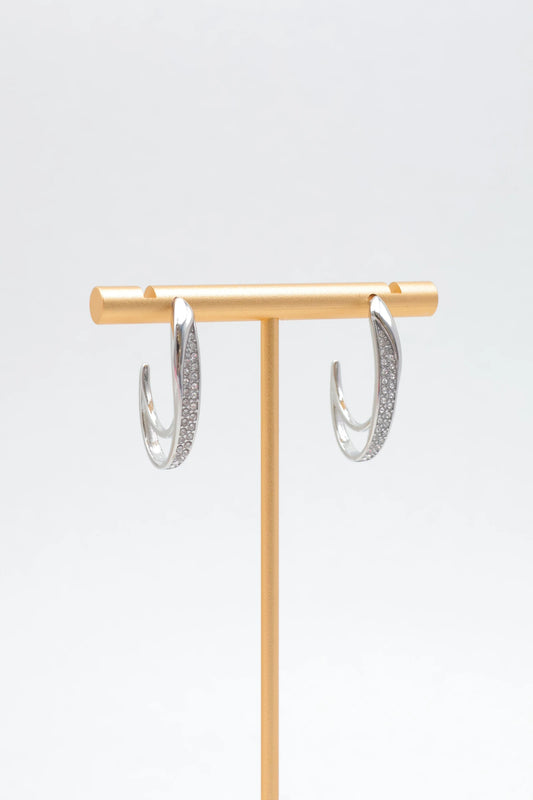 Boucles d’oreilles en acier inoxydable