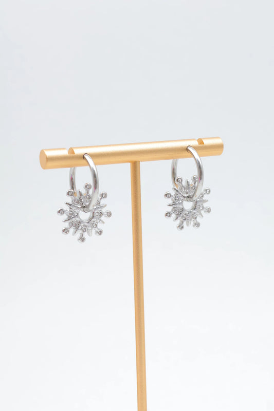 Boucles d’oreilles en acier inoxydable