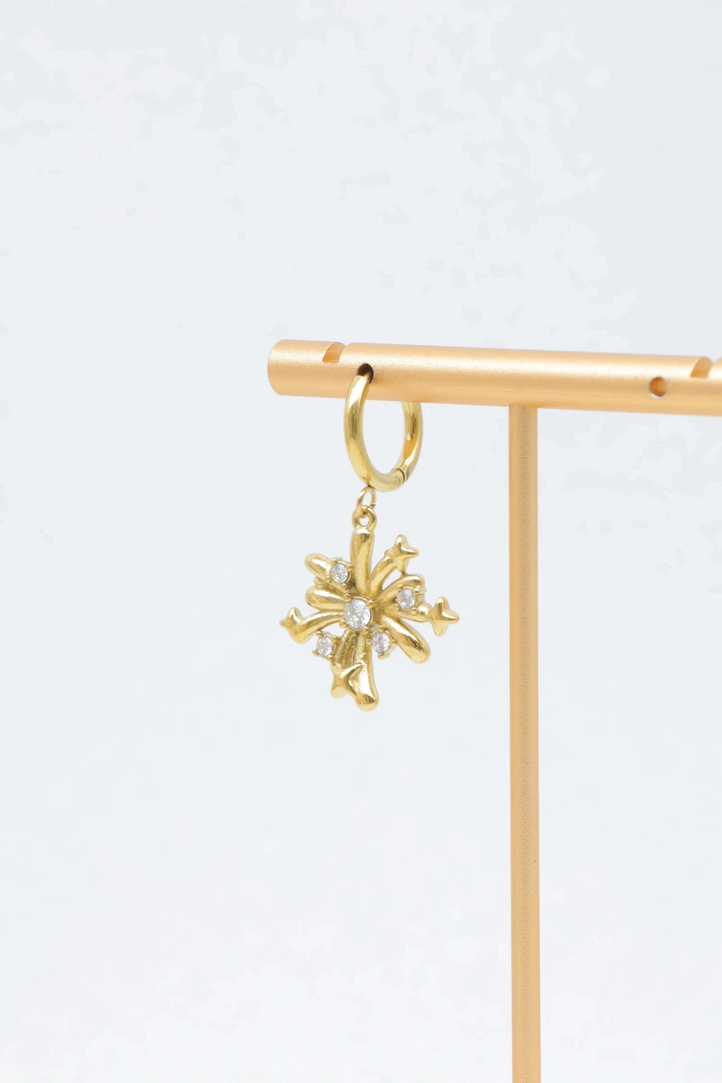 Boucles d’oreilles en acier inoxydable