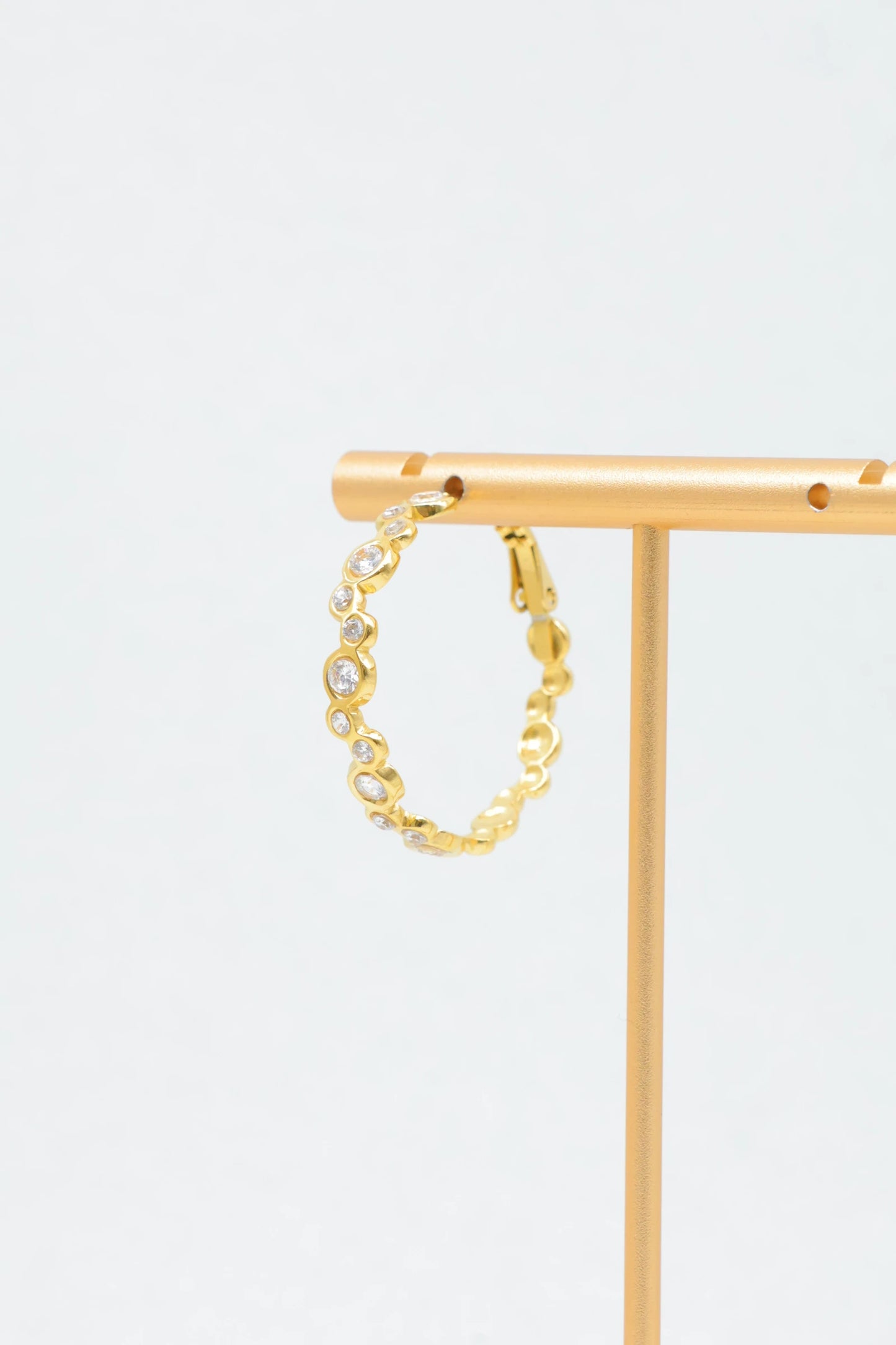 Boucles d’oreilles en acier inoxydable